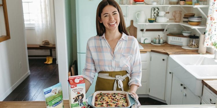 Organic Valley Partners with Award-Winning Cookbook Author and Blogger Molly Yeh to Ease Parents’ Back-To-School Mealtime Stress