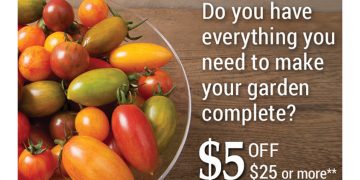 Johnny’s Selected Seeds: Save $5 On Orders of $25 or More!
