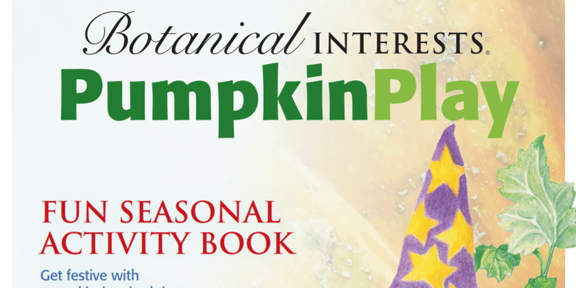 Celebrate Autumn With A Pumpkin Activity Book!