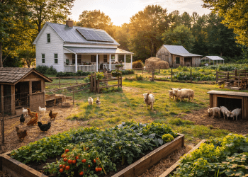 Backyards Across America Embrace Prairiecore Homesteading Trends