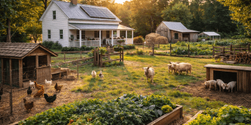 Backyards Across America Embrace Prairiecore Homesteading Trends