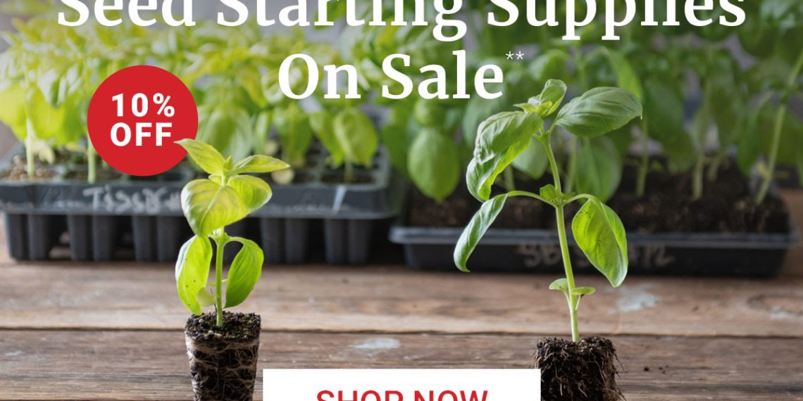 10% Off Seed Starting Supplies At Johnny’s Selected Seeds