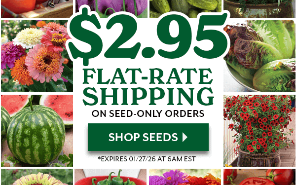 Park Seed Shipping Discount!